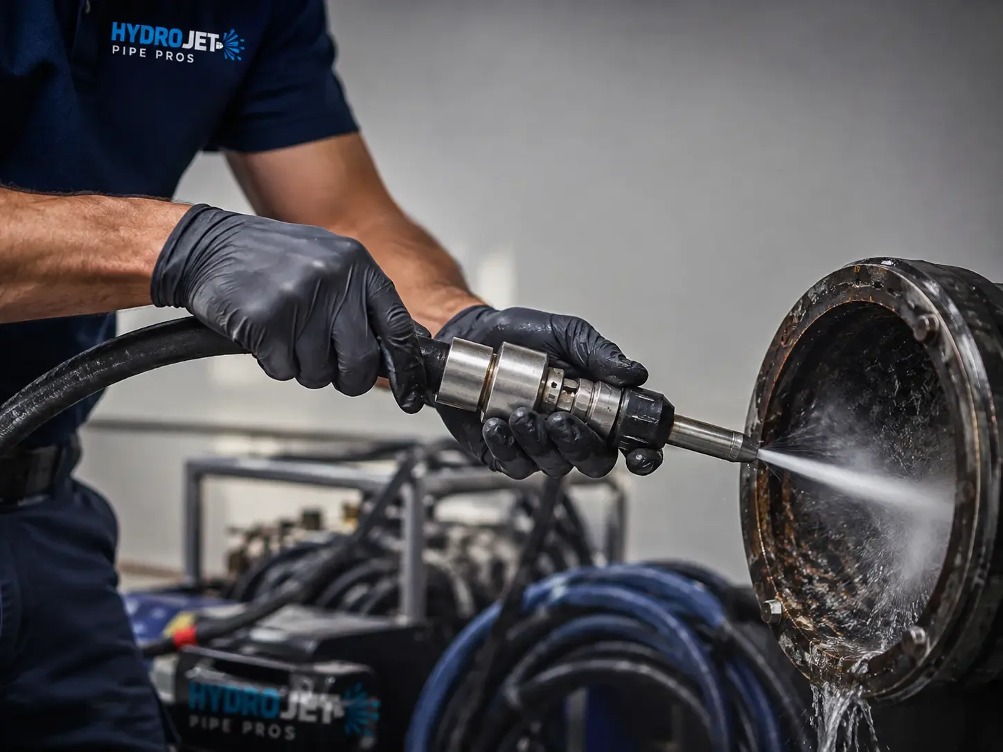 Hydro Jet Pipe Descaling in Lake Dallas, TX